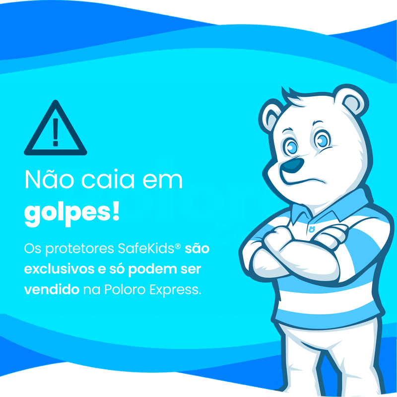 Capacete Protetor de Cabeça Infantil SafeKids® - LEVE 2 JOELHEIRAS DE BRINDE