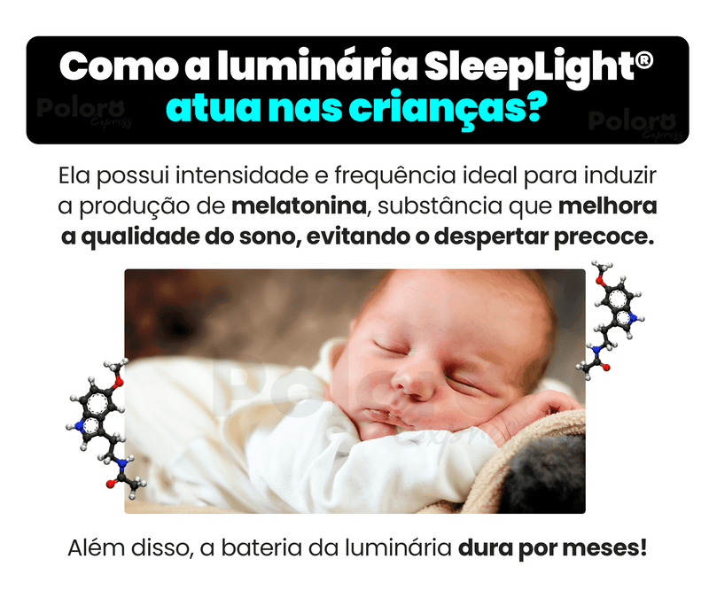 Luminária SleepLight® para o Sono de Crianças - PAGUE 1 LEVE 2