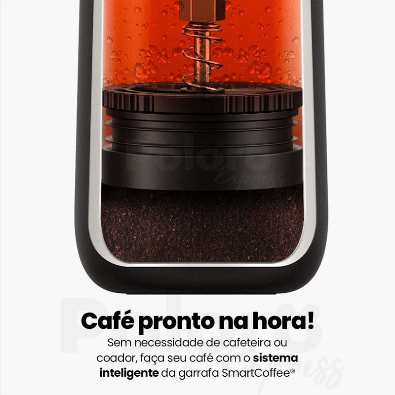 Cafeteira Portátil SmartCoffee® - Prepara o Café na Hora!