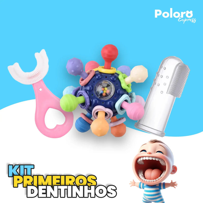 Kit Primeiros Dentinhos - 3 em 1