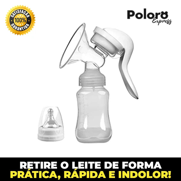 Mamadeira Bomba de Leite Manual Pollo®