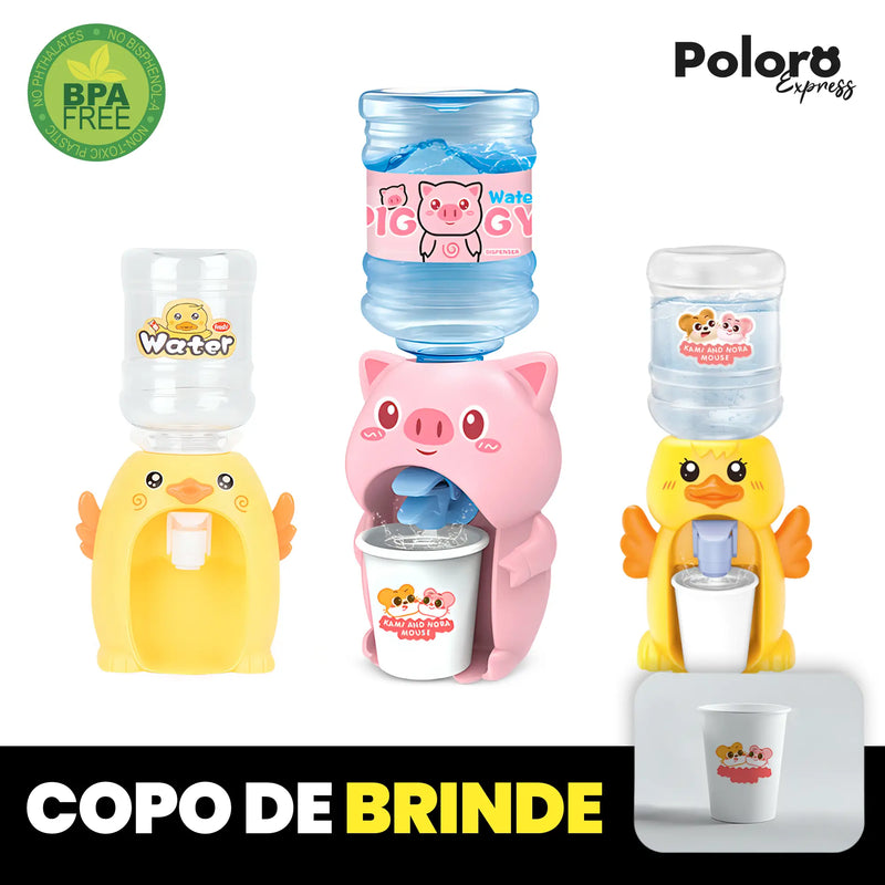 Mini Bebedouro Infantil Pollo® - Copo de Brinde (SOMENTE HOJE)