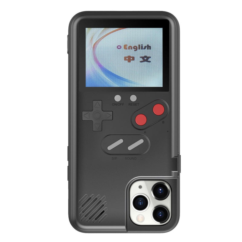 Capa de iPhone RetroCase® com MAIS DE 30 JOGOS nostálgicos + CABO USB DE BRINDE! - poloroexpress