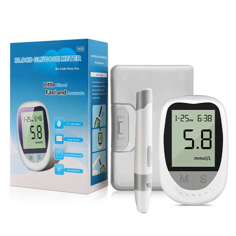 Medidor de Glicose e Glicemia Pollo® - Kit Diabetes