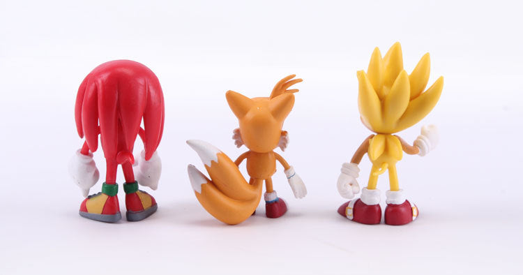 Kit de 6 Action Figures do Sonic