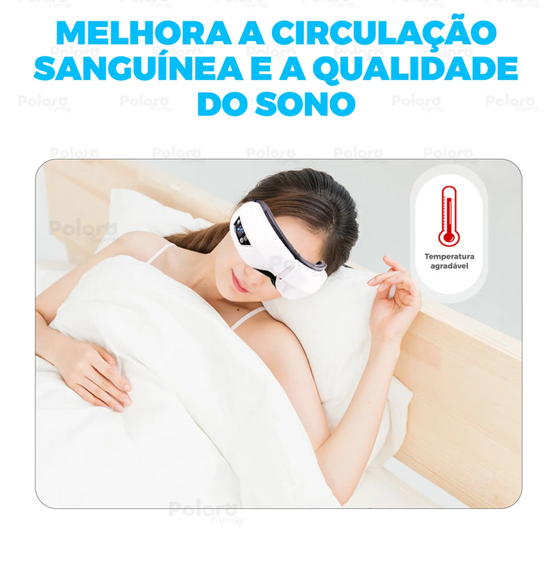 Massageador de Olhos automático Pollo® - Bolsa de brinde (SOMENTE HOJE)