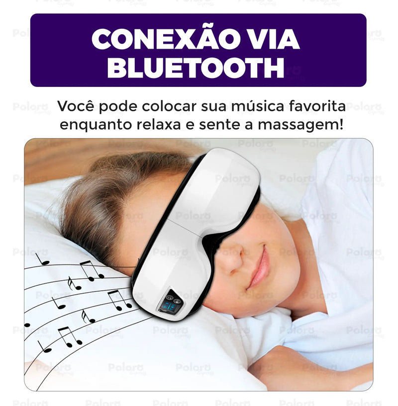 Massageador de Olhos automático Pollo® - Bolsa de brinde (SOMENTE HOJE)